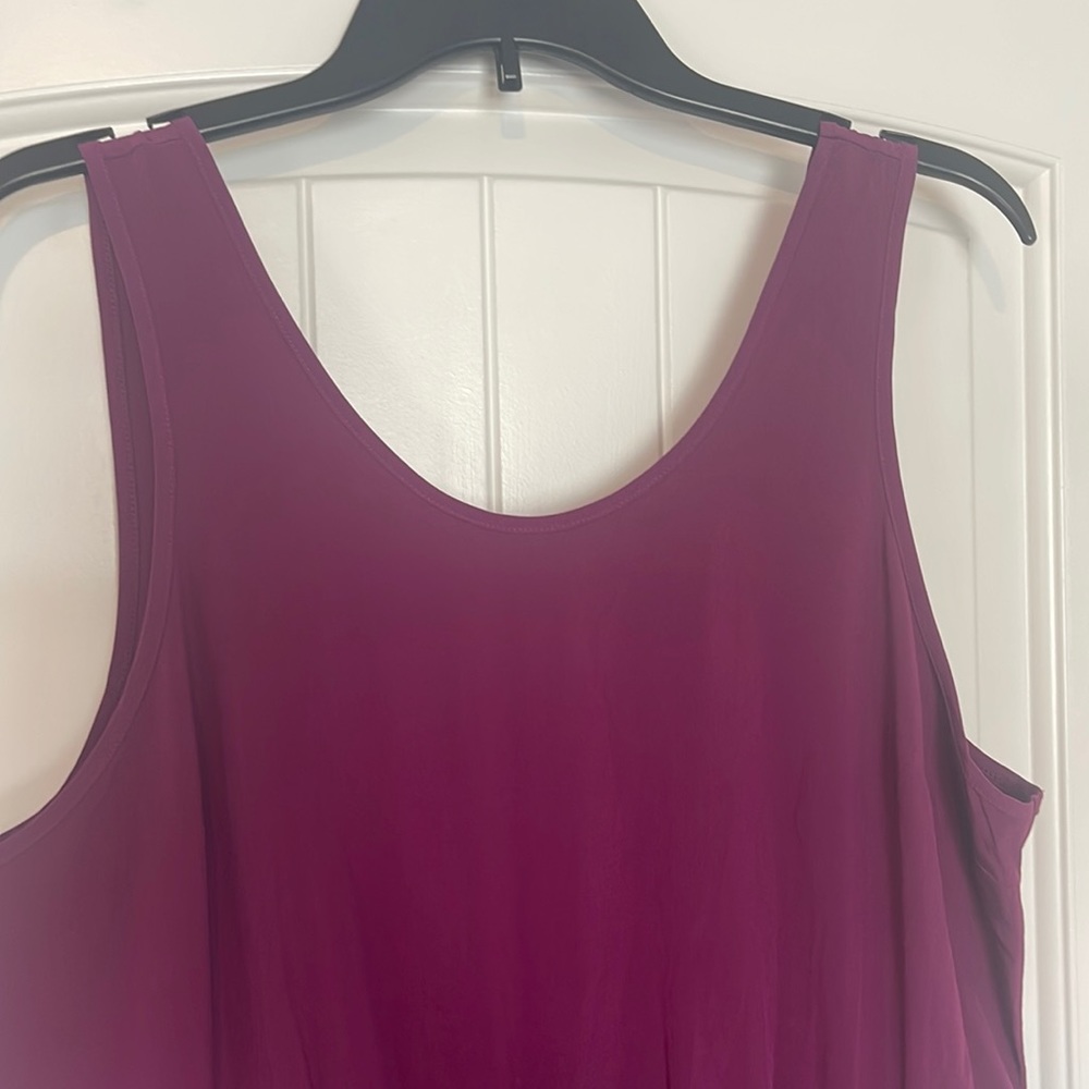 Purple athletic dress